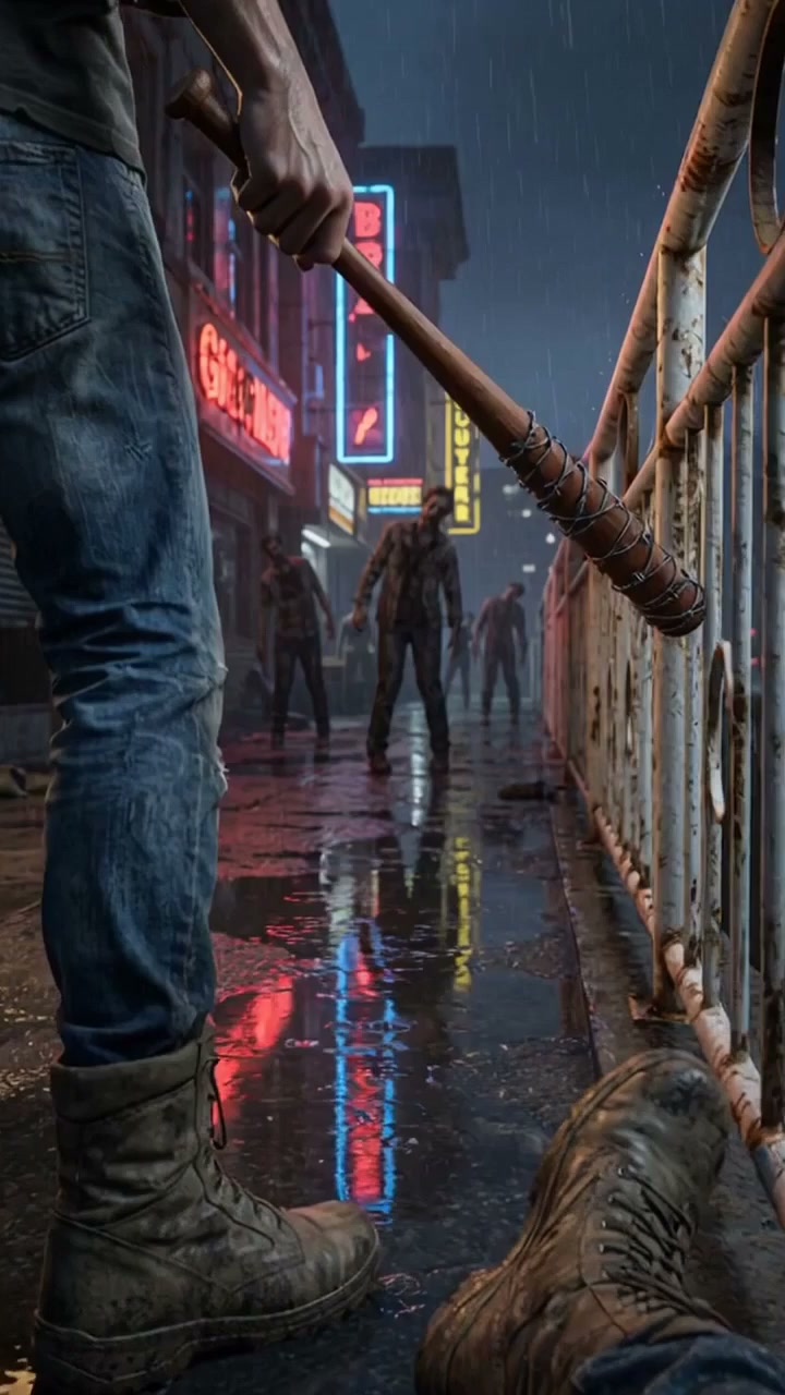 Rainy Night Apocalypse: Waiting for the Horde of Corpses