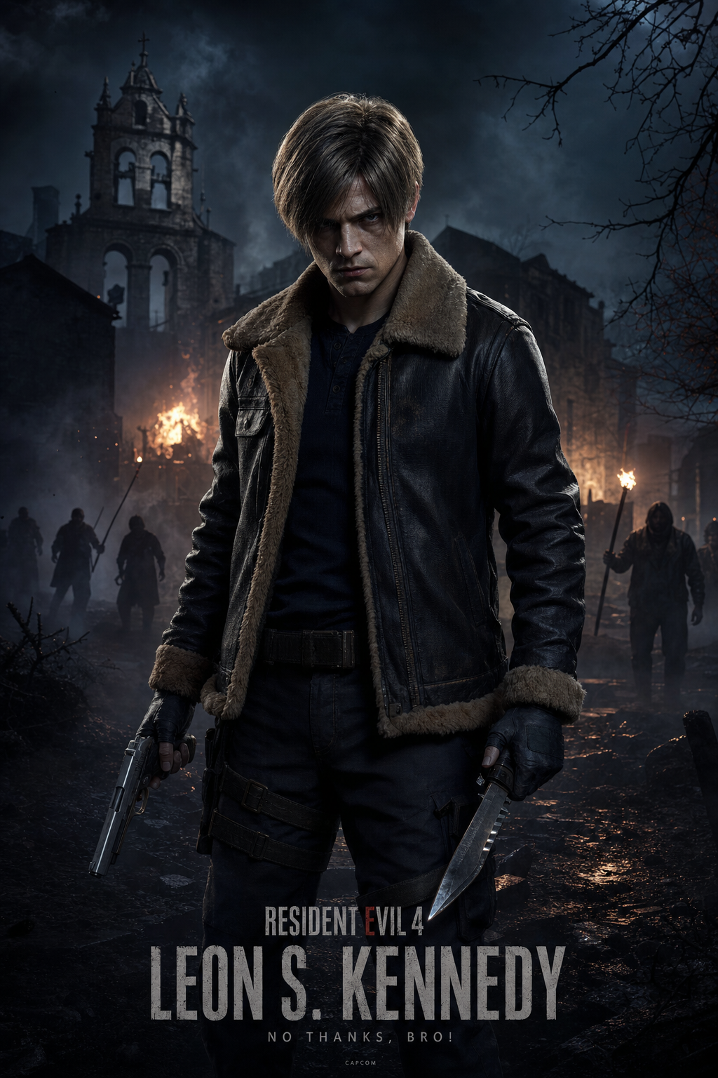 Popular male lead of Resident Evil