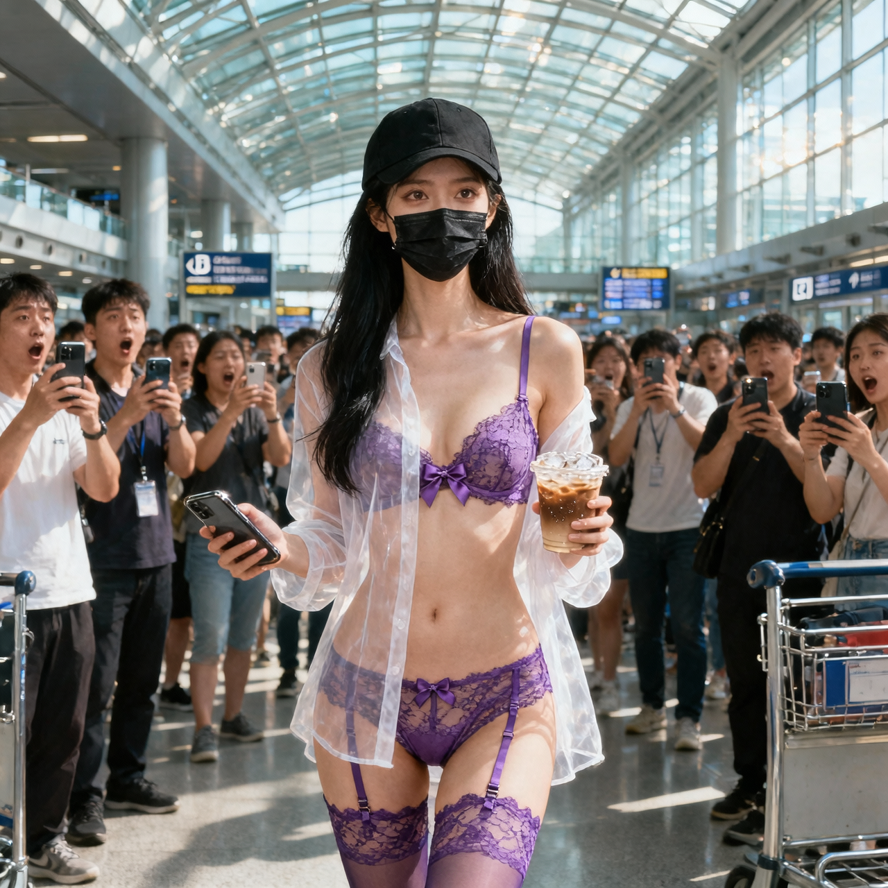 露出的女明星